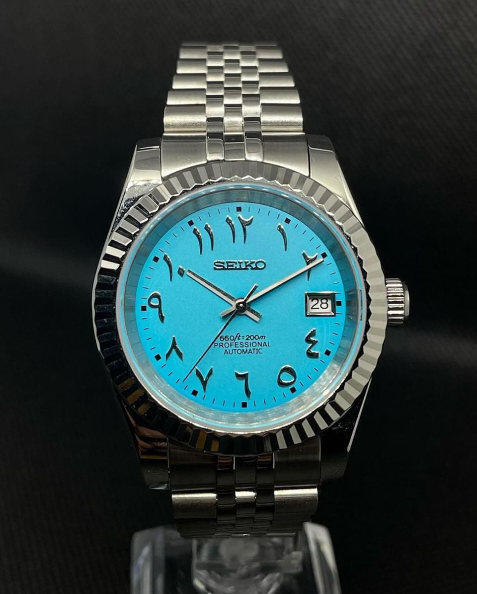 Arabic Aqua Dial