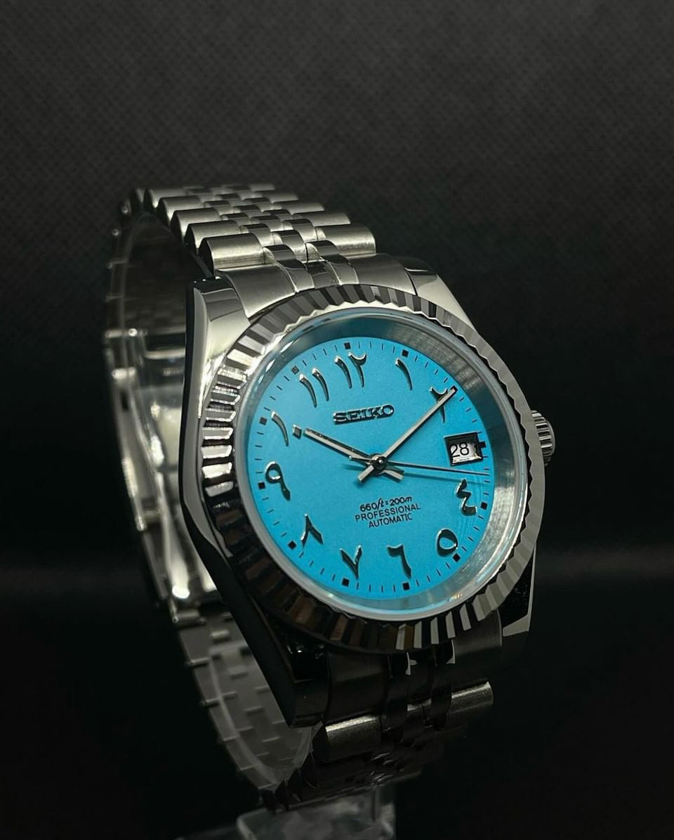 Arabic Aqua Dial