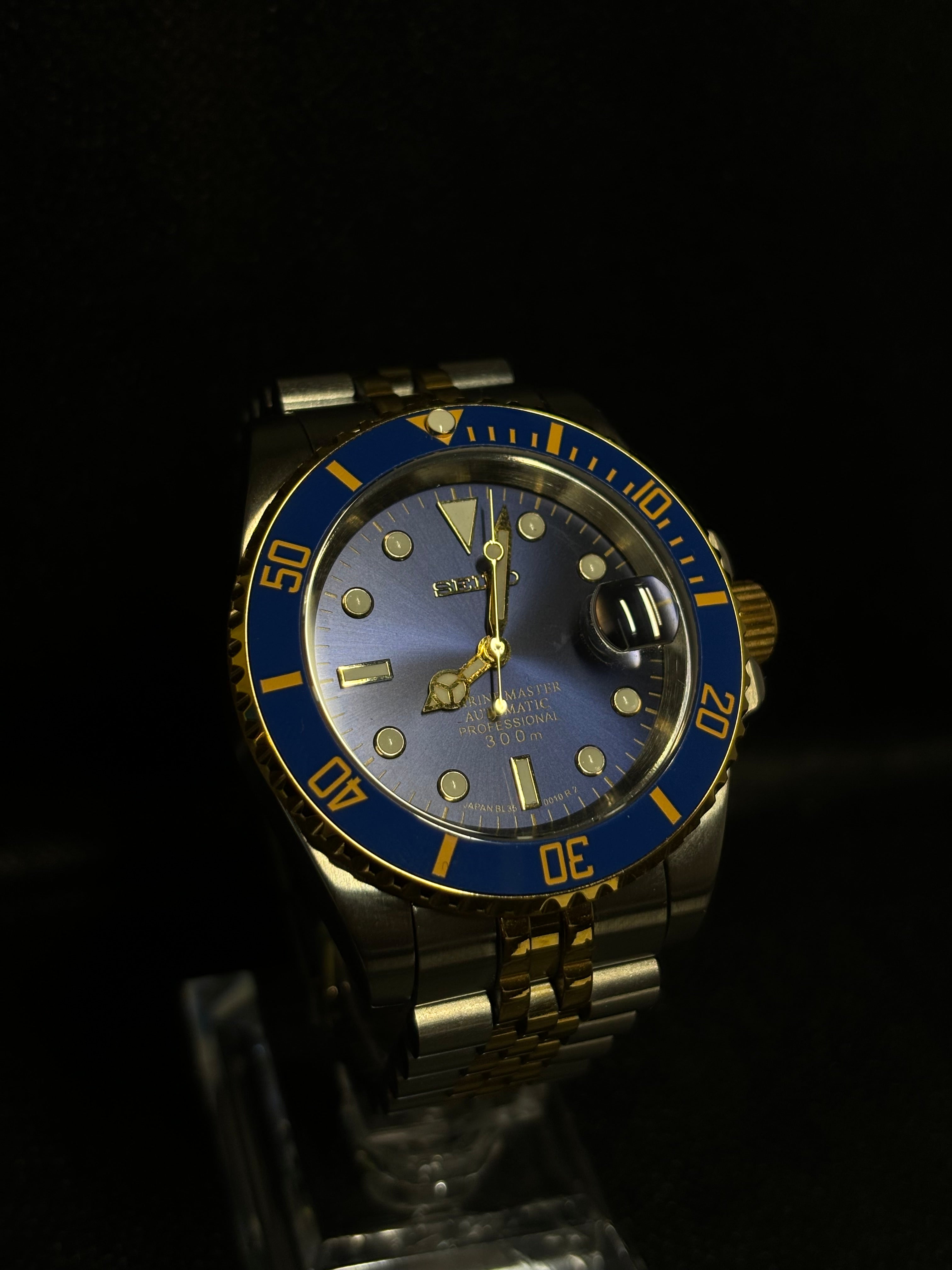 Submariner Gold & Blue