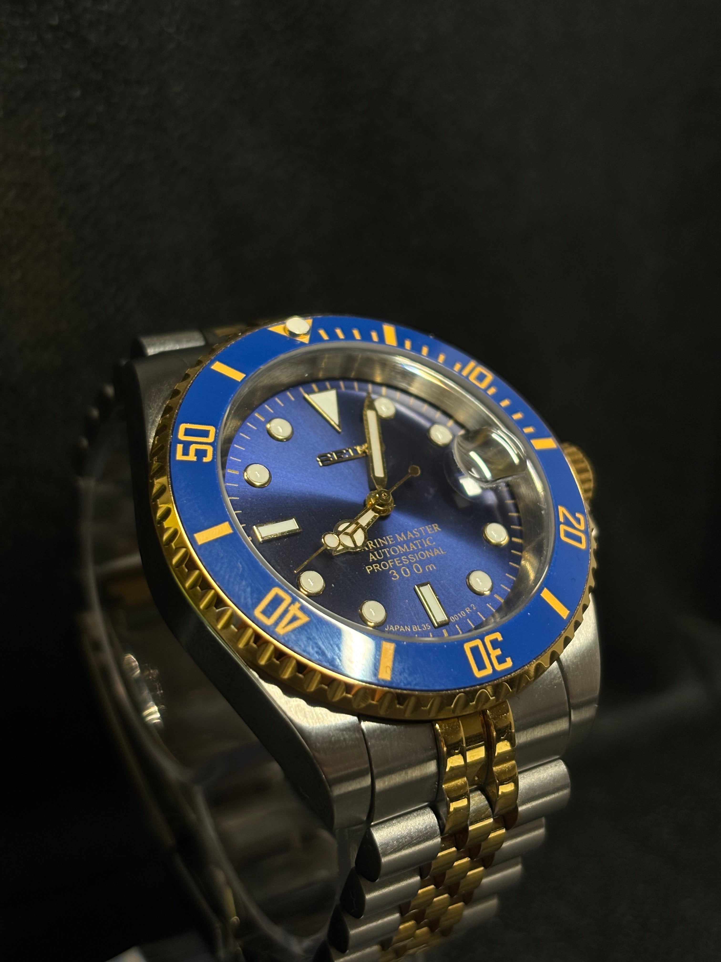 Submariner Gold & Blue