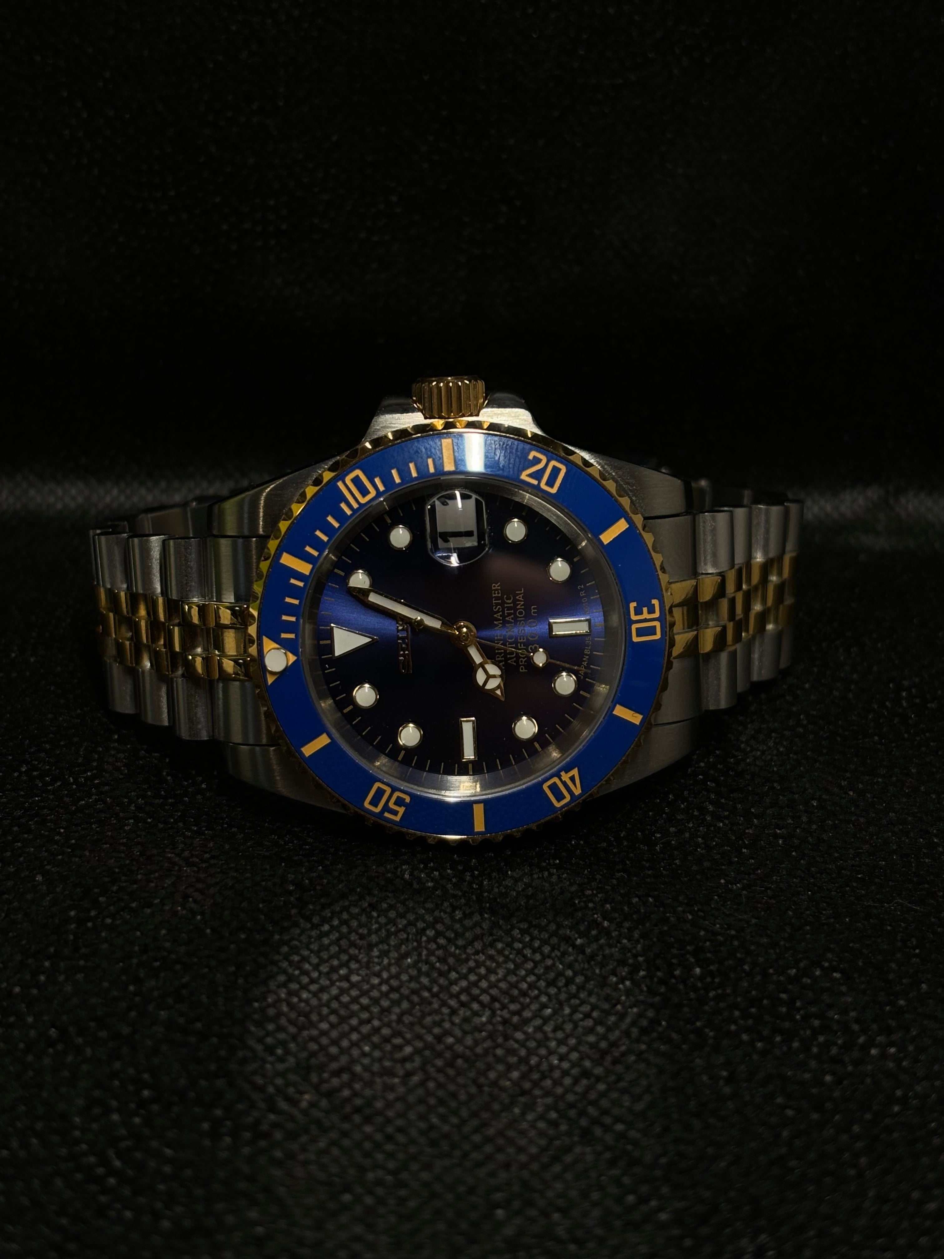 Submariner Gold & Blue