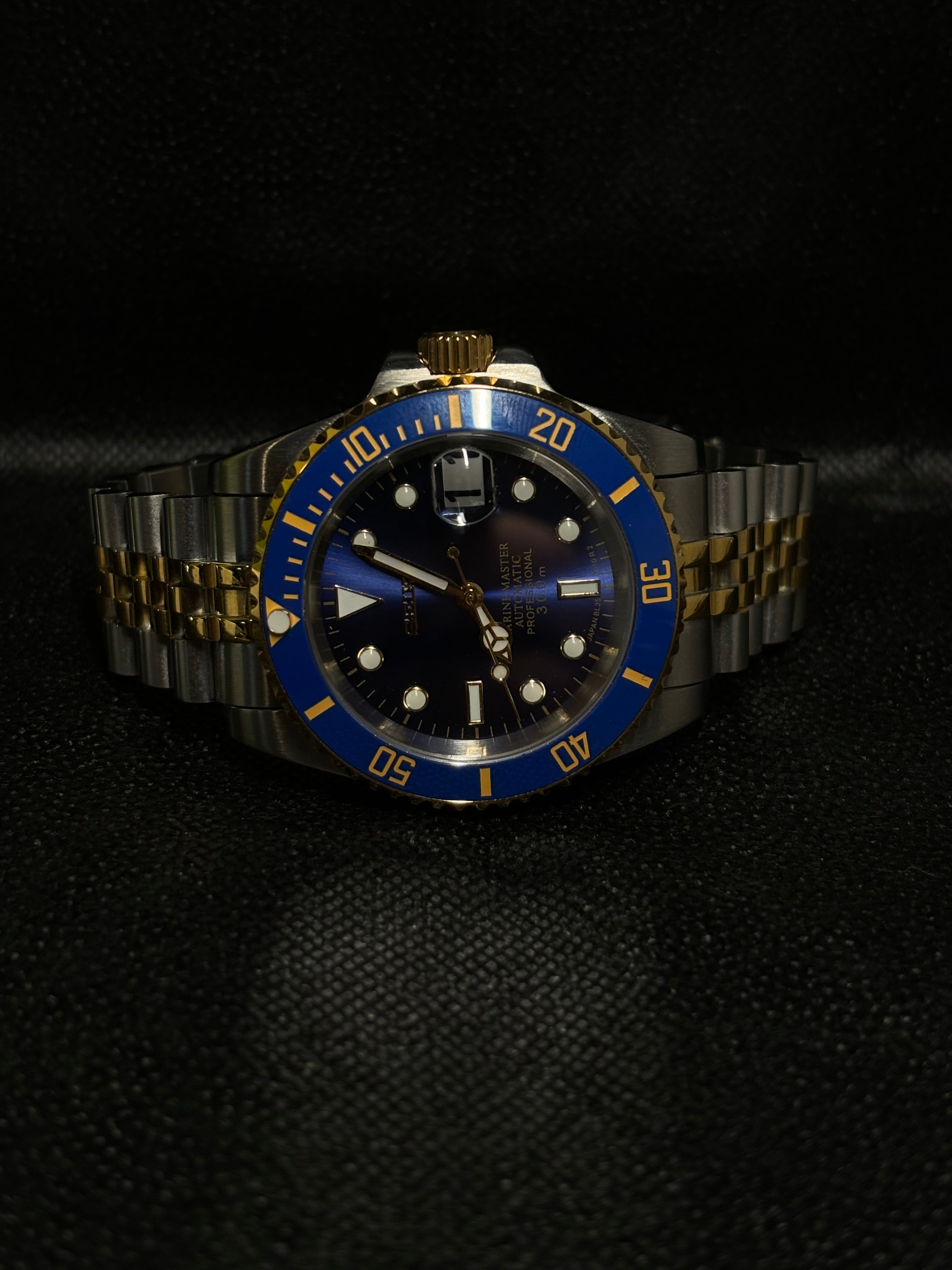 Submariner Gold & Blue