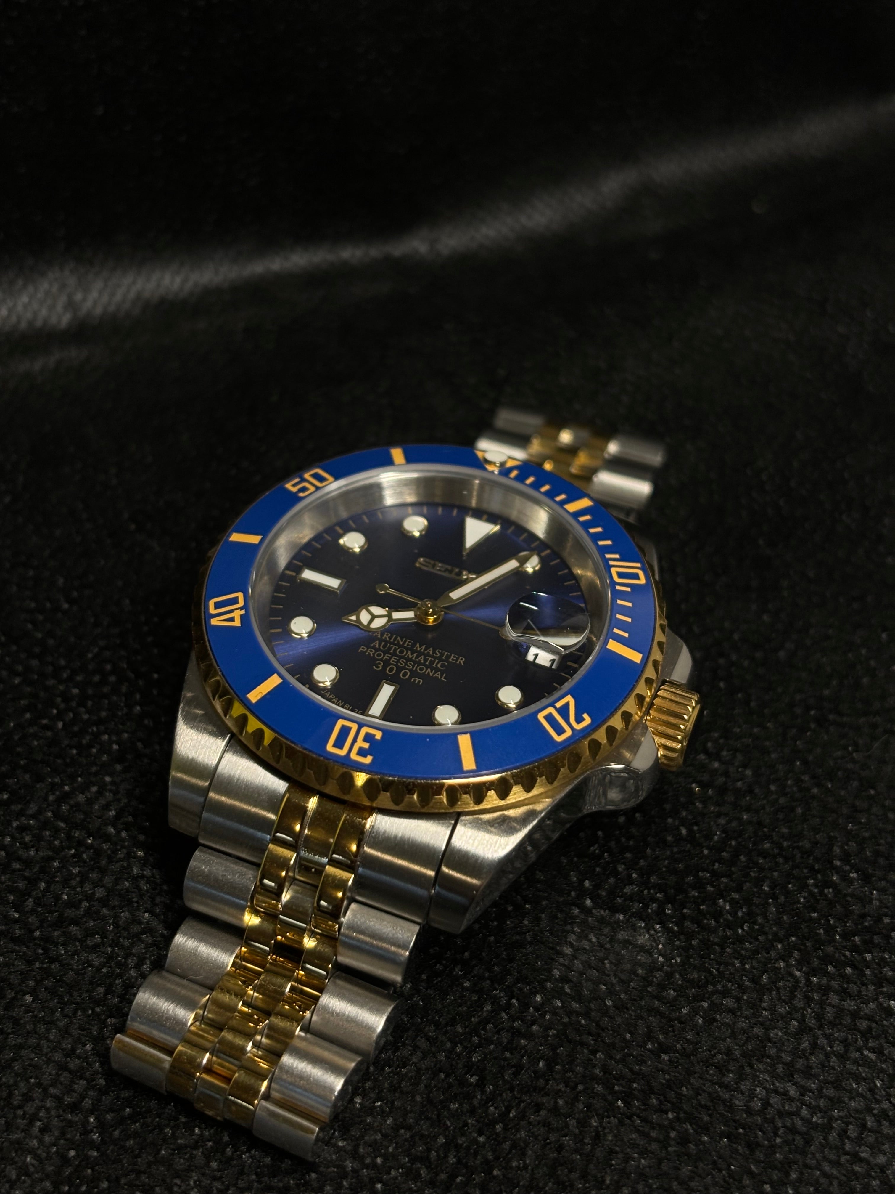 Submariner Gold & Blue