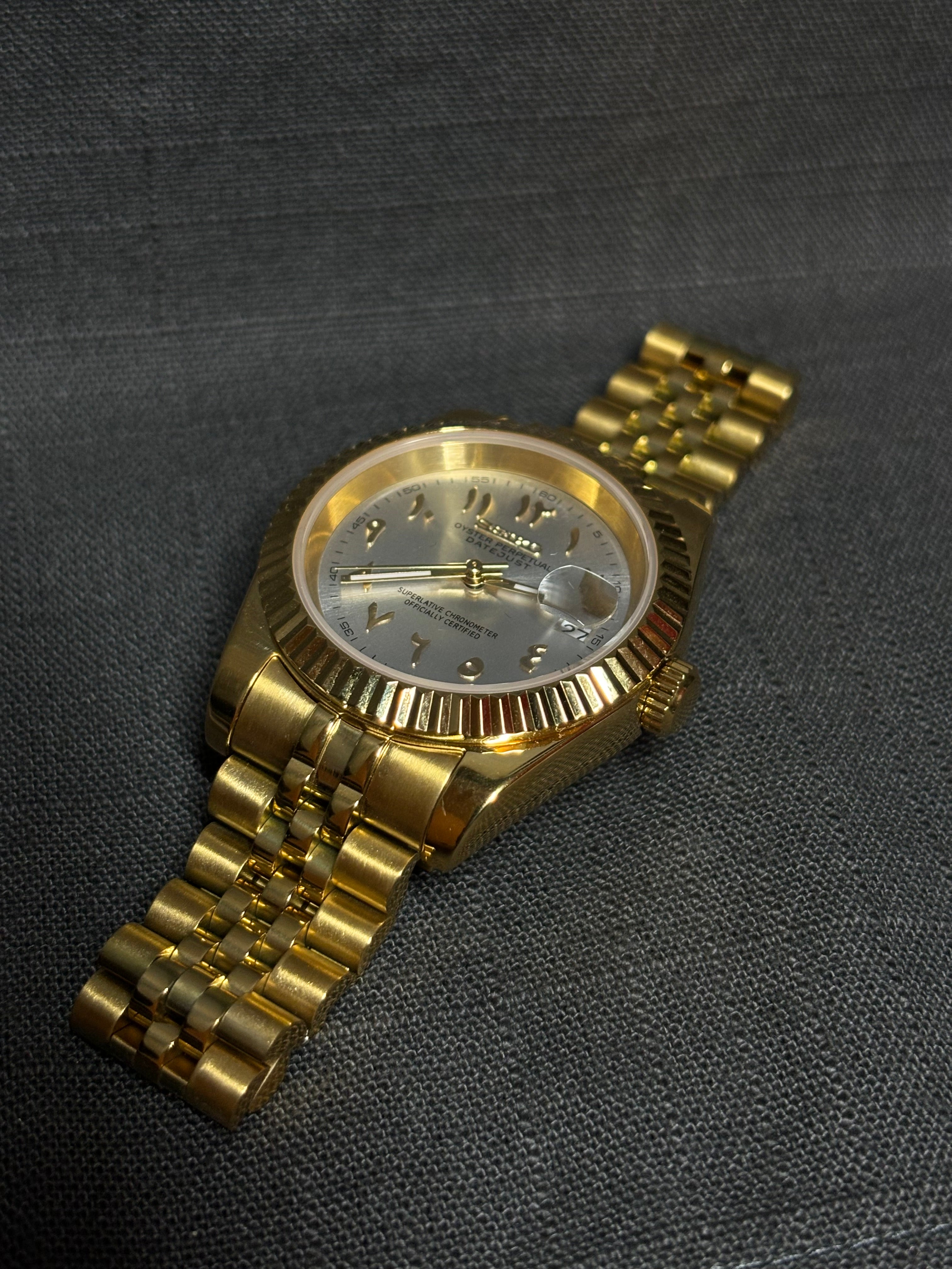 Arabic Dial Gold Jubilee